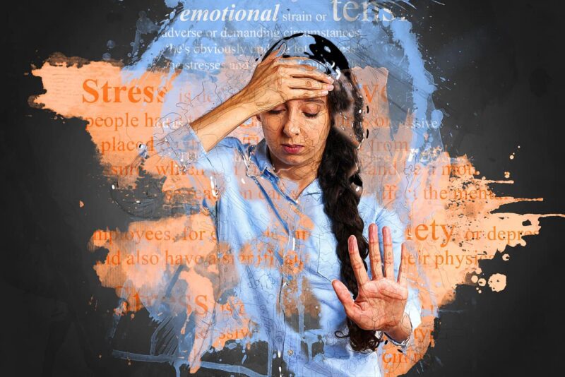 Kvinde med stress | Tag nu stresssymptomer alvarligt